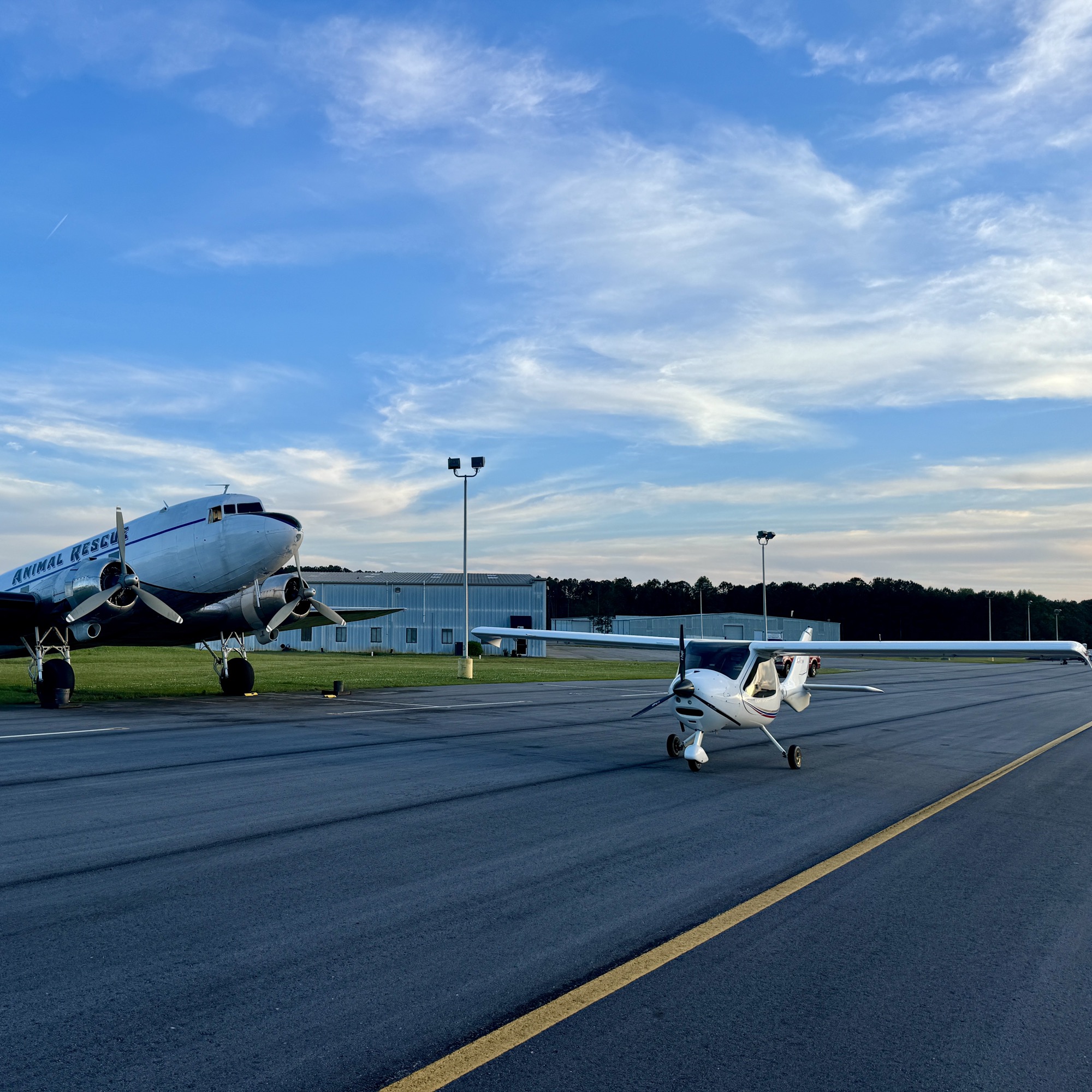 Flight training at Coast Aero Ventures